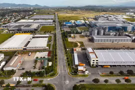 Khu công nghiệp VSIP Nghệ An. (Ảnh: Vũ Sinh/TTXVN)