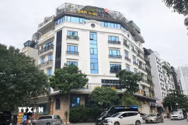 Trụ sở Công ty Cổ phần Tập đoàn Mỹ Hạnh tại 39 Nguyễn Quốc Trị, phường Trung Hoà, quận Cầu Giấy, thành phố Hà Nội. (Ảnh: Nguyễn Thắng/TTXVN)