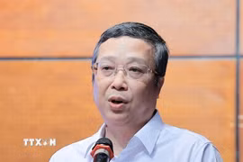 Ông Hoàng Trung, Thứ trưởng Bộ Nông nghiệp và Môi Trường. (Ảnh: Lê Đông/TTXVN)