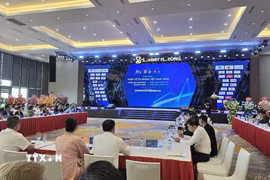 Quang cảnh Diễn đàn Kinh tế tư nhân Việt Nam 2026 (VPSF 2026) vòng địa phương tại Quảng Ninh. (Ảnh: Thanh Vân/TTXVN)