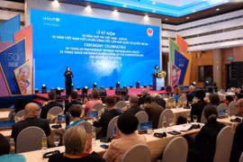 Lễ kỷ niệm 50 năm hợp tác Việt Nam-UNICEF (1975 - 2025) và 35 năm Việt Nam phê chuẩn Công ước Liên hợp quốc về Quyền trẻ em. (Nguồn: Báo Nông nghiệp Môi trường)