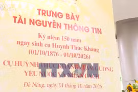 Kỷ niệm 150 năm Ngày sinh cụ Huỳnh Thúc Kháng tại Đà Nẵng