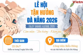 Lễ hội tận hưởng 2026 Đà Nẵng với nhiều trải nghiệm du lịch mới