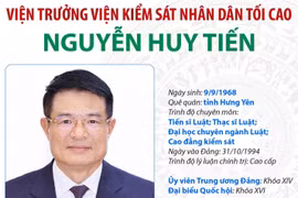Viện trưởng Viện Kiểm sát Nhân dân tối cao Nguyễn Huy Tiến