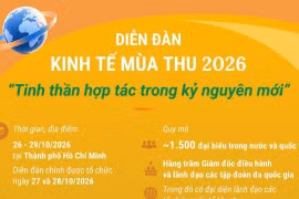Diễn đàn Kinh tế Mùa Thu 2026: “Tinh thần hợp tác trong kỷ nguyên mới”