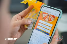 Hơn 4 triệu mã dự thưởng hợp lệ đã được ghi nhận cho đợt quay số thứ hai của chương trình "Xé ngay trúng liền," tạo nên một trong những đợt quay thưởng có quy mô lớn nhất từ trước đến nay. (Nguồn: Vietnam+)