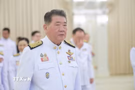 Thủ tướng lâm thời Thái Lan Phumtham Wechayachai tại Bangkok, ngày 3/7/2025. (Nguồn: THX/TTXVN)