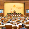 Quang cảnh phiên thảo luận tại hội trường. (Ảnh: quochoi.vn)