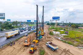 Dự án đầu tư mở rộng Cao tốc Thành phố Hồ Chí Minh-Trung Lương-Mỹ Thuận dự kiến hoàn thành và đưa vào khai thác trong năm 2028. (Ảnh: PV/Vietnam+)
