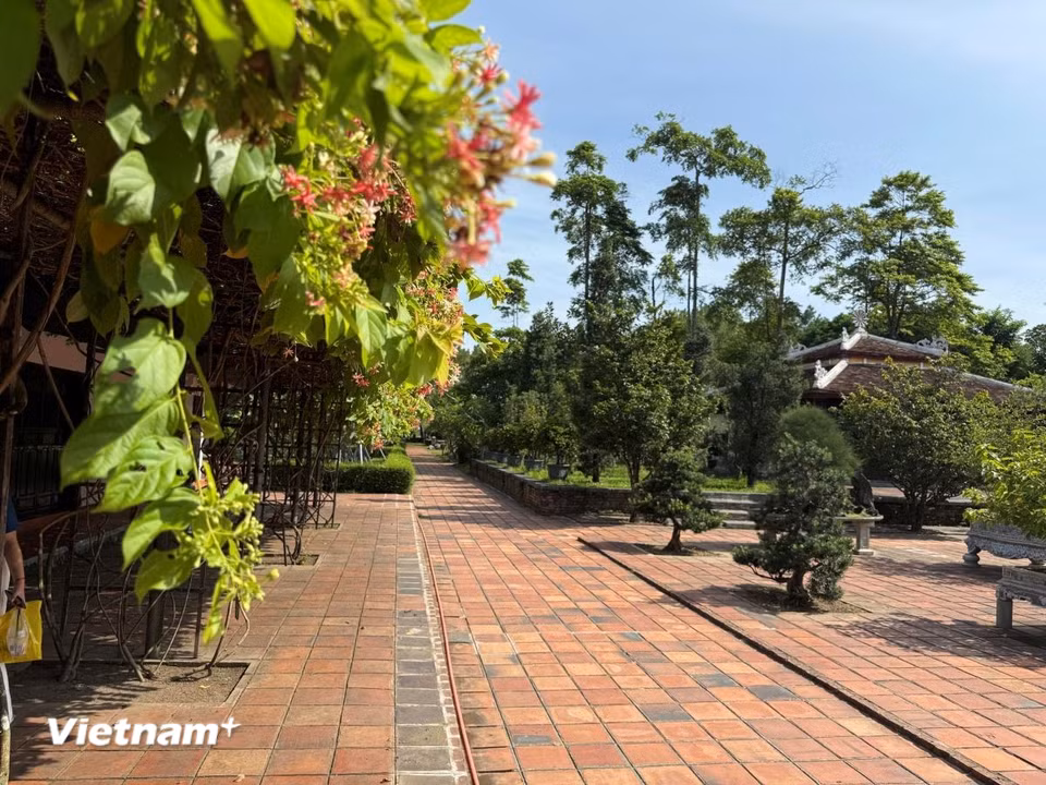 Năm 1665, dưới thời chúa Nguyễn Phúc Tần, chùa được trùng tu. (Ảnh: Thái Hà/Vietnam+)