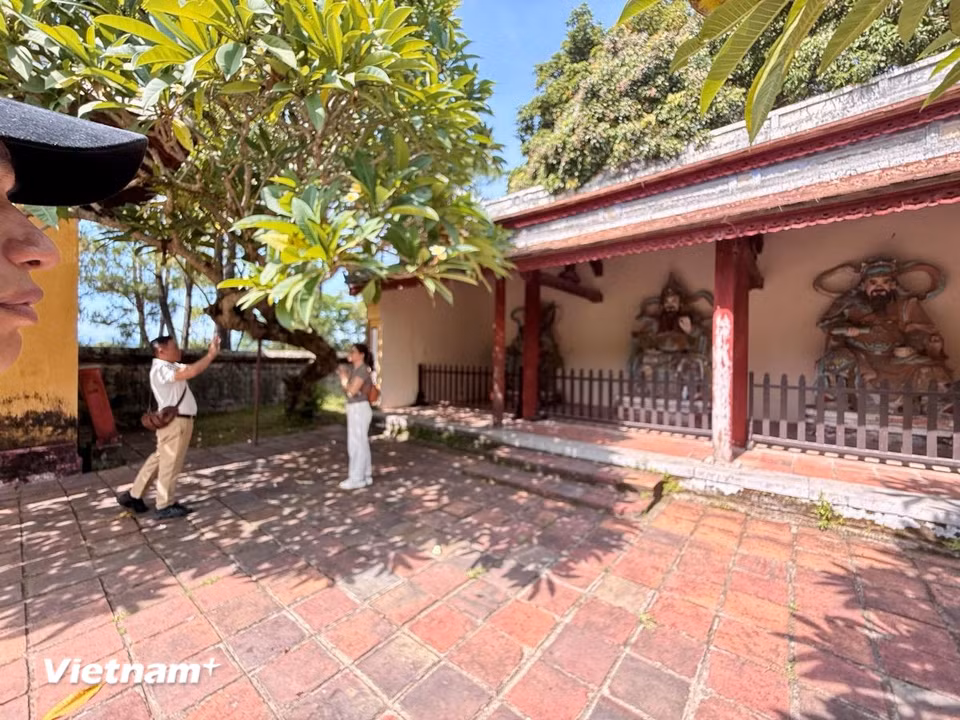 Năm 1665, dưới thời chúa Nguyễn Phúc Tần, chùa được trùng tu. (Ảnh: Thái Hà/Vietnam+)