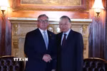 Tổng Bí thư, Chủ tịch nước Tô Lâm tiếp ông Eric M. Hambly, Chủ tịch kiêm Tổng Giám đốc điều hành, Thành viên Hội đồng quản trị Tập đoàn Murphy Oil. (Ảnh: Thống Nhất/TTXVN)