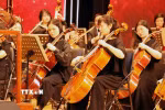 Hòa nhạc mang tên “Những miền âm thanh - Realms of Sound,” diễn ra vào tối 29/8 tại Nhà hát Hoa Phượng (Hải Phòng). (Ảnh: Hoàng Ngọc/TTXVN)