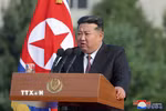 Nhà lãnh đạo Triều Tiên Kim Jong Un phát biểu tại Bình Nhưỡng. (Nguồn: KCNA/TTXVN)