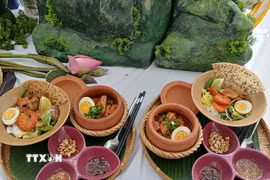 Mì Quảng đã trở thành một trong số những món ăn tiêu biểu của ẩm thực Việt Nam và miền Trung, góp phần định vị thương hiệu du lịch Đà Nẵng trên bản đồ du lịch ẩm thực trong nước và quốc tế. (Ảnh: Mỹ Hà/TTXVN)