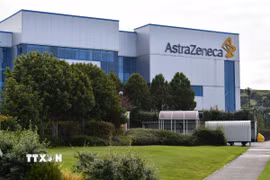 Trụ sở hãng dược AstraZeneca tại Macclesfield, Cheshire, Anh. (Ảnh: AFP/ TTXVN)