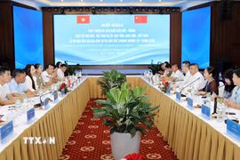 Hội đàm phát triển du lịch biên giới Việt-Trung năm 2026. (Ảnh: Văn Đạt/TTXVN)