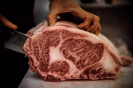 Thịt bò Wagyu. (Ảnh: Getty images)