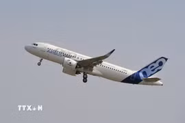 Máy bay Airbus A320neo. (Ảnh: AFP/TTXVN)