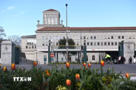 Trụ sở Tổ chức Thương mại Thế giới (WTO) tại Geneva, Thụy Sĩ. (Ảnh: THX/TTXVN)
