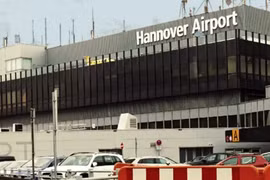 Sân bay Hanover. (Ảnh: DW)