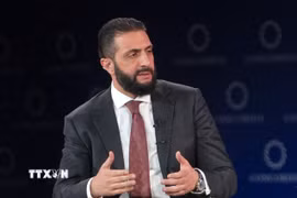 Tổng thống Syria Ahmed al-Sharaa. (Ảnh: AA/TTXVN)