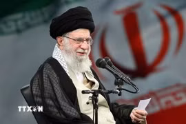 Lãnh tụ tối cao Iran Ayatollah Ali Khamenei. (Ảnh: IRNA/TTXVN)