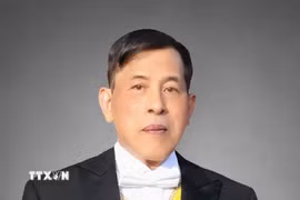 Nhà Vua Vương quốc Thái Lan Maha Vajiralongkorn Phra Vajiraklaochaoyuhua. (Ảnh: TTXVN phát)
