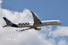 Máy bay của hãng Airbus. Ảnh minh họa. (Ảnh: THX/TTXVN)
