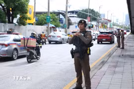 Cảnh sát Thái Lan. (Ảnh minh họa. THX/TTXVN)