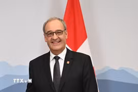 Tổng thống Thụy Sĩ Guy Parmelin. (Ảnh: AFP/TTXVN)