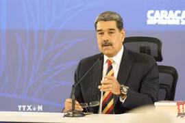 Tổng thống Venezuela Nicolás Maduro. (Nguồn: TTXVN phát)