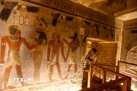 Lăng mộ Pharaoh lớn bậc nhất Ai Cập mở cửa đón khách tham quan