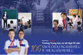 Trường THCS Ngô Sĩ Liên: 105 năm nuôi dưỡng hạnh phúc từ những mầm tri thức