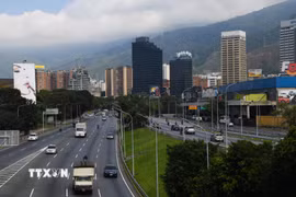 Quang cảnh thủ đô Caracas, Venezuela. (Ảnh: THX/TTXVN)