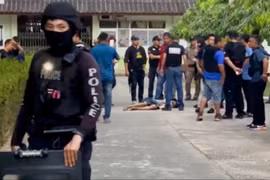 Hiện trường vụ việc. (Ảnh: AP)