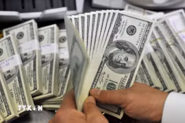 Đồng USD. (Ảnh: AFP/TTXVN)