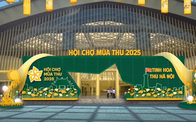 Tối nay 25/10, Hội chợ Mùa Thu lần thứ nhất năm 2025 sẽ chính thức khai mạc. (Ảnh: Ban Tổ chức)