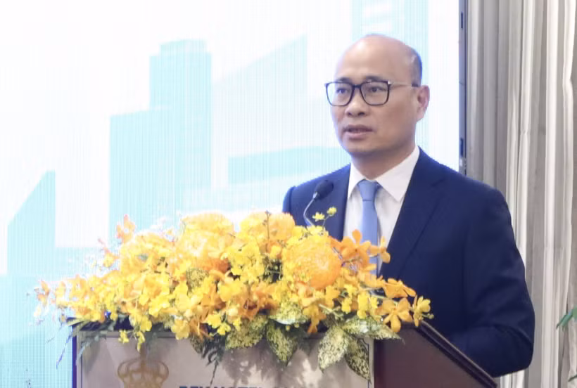 Ông Lương Hoàng Thái, Cục trưởng Cục Phòng vệ Thương mại (Bộ Công Thương) được Thủ tướng bổ nhiệm giữ chức Thứ trưởng Bộ Công Thương. (Ảnh: TTXVN)