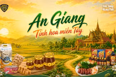Tại chương trình, người tiêu dùng Thủ đô có cơ hội trải nghiệm, mua sắm nhiều sản phẩm đặc trưng của An Giang. (Ảnh: Cục Quản lý và Phát triển thị trường trong nước)