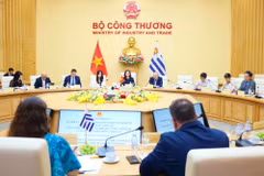 Kỳ họp lần IV Ủy ban Hỗn hợp về Hợp tác kinh tế, thương mại và đầu tư giữa Việt Nam và Uruguay. (Ảnh: Bộ Công Thương)