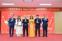 Giải Đặc biệt của Cuộc thi chính luận về bảo vệ nền tảng tư tưởng của Đảng trong ngành Công Thương năm 2026 thuộc về tác phẩm “Văn hóa công vụ không phải là khẩu hiệu: Ngành Công Thương tìm sức mạnh nội sinh mới” của nhóm tác giả Báo Công Thương. (Ảnh: BCT/Vietnam+)
