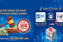 Ủy ban Cạnh tranh Quốc gia xử phạt một doanh nghiệp 350 triệu đồng vì hành vi gây nhầm lẫn cho người tiêu dùng thông qua việc cung cấp thông tin không chính xác về dịch vụ công ty. (Ảnh: AI)