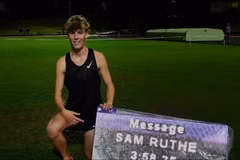 Vận động viên trẻ tuổi người New Zealand Sam Ruthe. (Nguồn: The Guardian)