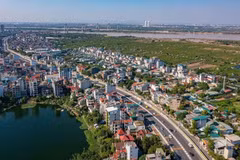 Đường Âu Cơ-Nghi Tàm. (Ảnh: Phạm Tuấn Anh/TTXVN)