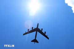 Máy bay B-52 Stratofortress của Không quân Mỹ. (Ảnh: AFP/TTXVN)