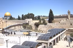 Khu vực Thành cổ Jerusalem, trong đó có Núi Đền mà người Hồi giáo gọi là Al-Aqsa là một trong những địa điểm nhạy cảm nhất tại Jerusalem. (Ảnh: Thanh Bình/TTXVN)