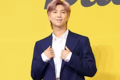 RM, trưởng nhóm nhạc BTS. (Nguồn: Yonhaps)