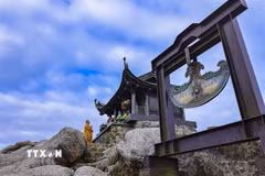 Quần thể di tích và danh thắng Yên Tử-Vĩnh Nghiêm-Côn Sơn, Kiếp Bạc đã được UNESCO công nhận di sản thế giới. (Ảnh: Minh Đức/TTXVN)