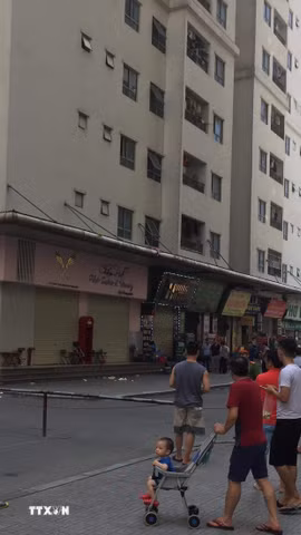 Chung cư HH Linh Đàm. (Nguồn: TTXVN)